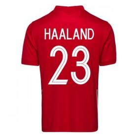 Camisolas de futebol Noruega Erling Haaland 23 Equipamento Principal 2020/21 Manga Curta